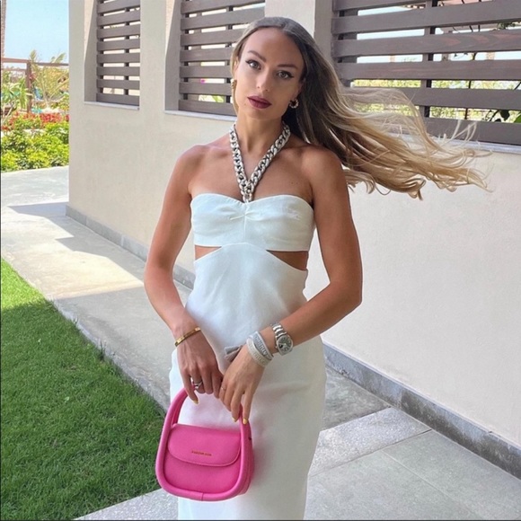 ZARA CUT OUT CHAIN DRESS - Picture 4 of 11